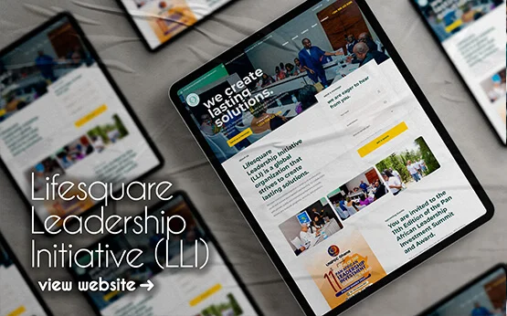 lifesquare leadership initiative ngo website abuja nigeria corporate website design developer business